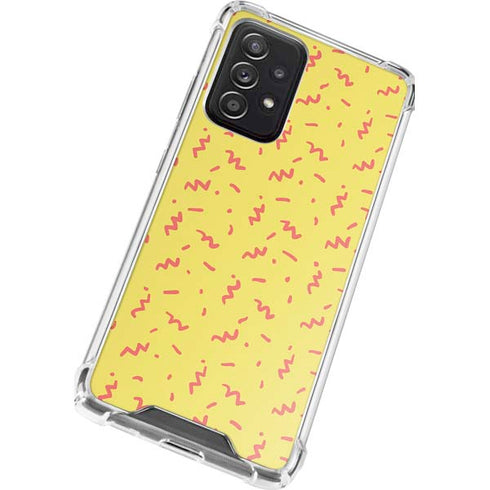 Yellow Spring Galaxy A72 5G Clear Case